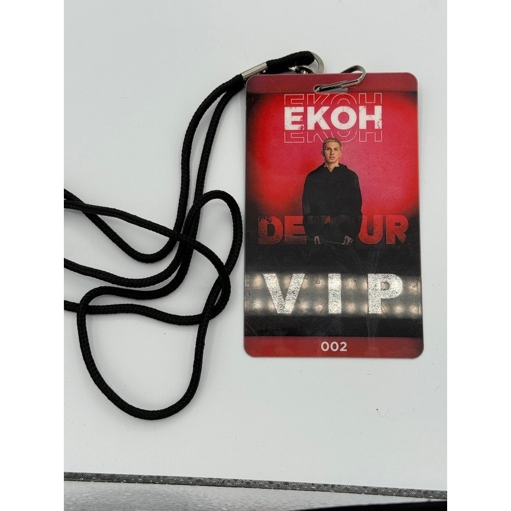 EKOH VIP‎ Pass Lanyard DEVR TOUR 002 Heart Hop Event Access